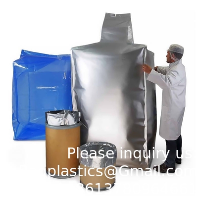200liter 50 papier d'aluminium résistant à hautes températures étanche à l'humidité de 55 gallons autour du revêtement de tambour inférieur pour l'huile liquide