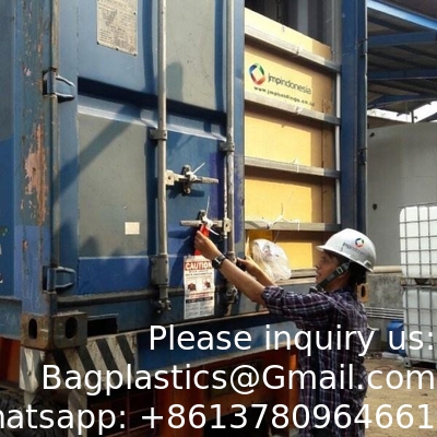 Container Liner Bag Flexitank Flexitank 23000 Litre Flexitank Flexi Bag Chargement et déchargement d'huile de tournesol