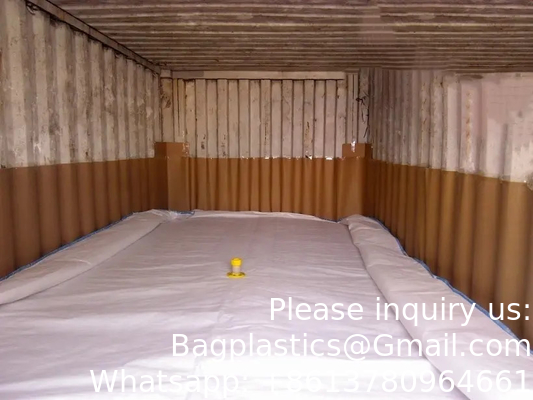Container Liner Bag Flexitank Flexitank 23000 Litre Flexitank Flexi Bag Chargement et déchargement d'huile de tournesol