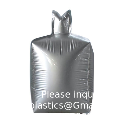 Le sac d'éléphant de papier d'aluminium 1 Ton Heavy Duty Plastic Liner pour le sable matériel chimique Fibc en vrac de graine a rayé le sac en aluminium