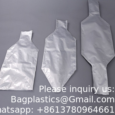 Le sac d'éléphant de papier d'aluminium 1 Ton Heavy Duty Plastic Liner pour le sable matériel chimique Fibc en vrac de graine a rayé le sac en aluminium