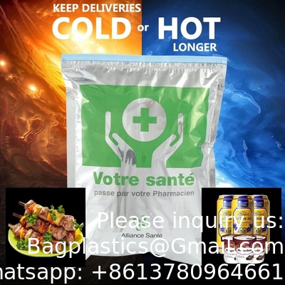 Vaccination Médecine Sac thermique Isolation Cooler Sac de transport Pharmacie Refroidissement Isolation thermique étanche Sac thermique