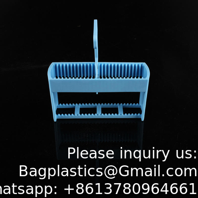 Équipement d'analyse pathologique Disque de vitrage de teinture rack histologie tissus plastique de teinture pot et rack