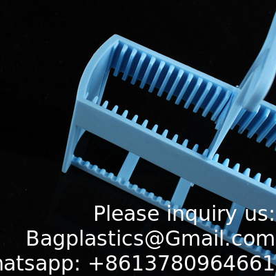 Équipement d'analyse pathologique Disque de vitrage de teinture rack histologie tissus plastique de teinture pot et rack