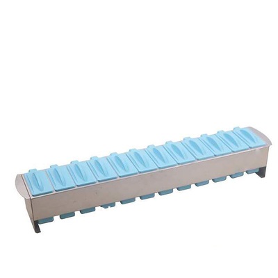 Équipement d'analyse pathologique Disque de vitrage de teinture rack histologie tissus plastique de teinture pot et rack