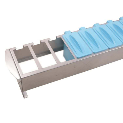 Équipement d'analyse pathologique Disque de vitrage de teinture rack histologie tissus plastique de teinture pot et rack