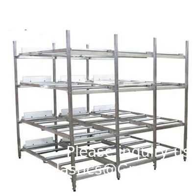 304 corps en acier inoxydable rack 2/3/4/12 niveaux cadavres rack de stockage, charrette de morgue étagère de cadavre souleveur de corps