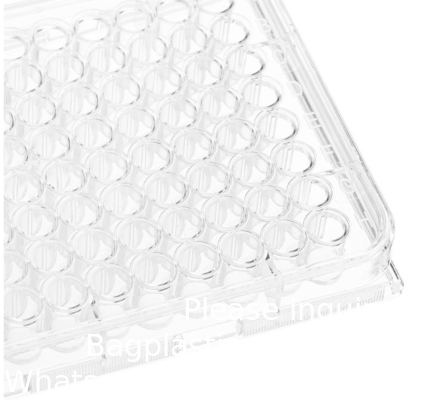 Plastique stérile 4 6 12 24 48 96 384 puits culture tissulaire plaque culture cellulaire plaque pour laboratoire échantillon gratuit