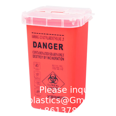 Dispositif médical jetable 5 L d' aiguille en papier Aiguisements de boîtes de conserve Boîte de récipient jetable Aiguisement de récipient jetable Médical