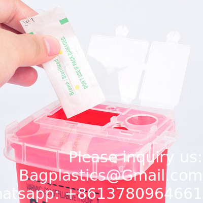 Dispositif médical jetable 5 L d' aiguille en papier Aiguisements de boîtes de conserve Boîte de récipient jetable Aiguisement de récipient jetable Médical