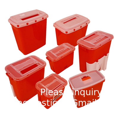 Seringues stériles jetables personnalisées Boîte de sécurité Contenant Aiguille Seringues en plastique Aiguilles Biologiques