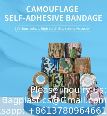 Vente en gros de sport musculaire kinésiologie ruban médical traumatisme pansement d'urgence premiers soins tactiques bandage israélien élastique