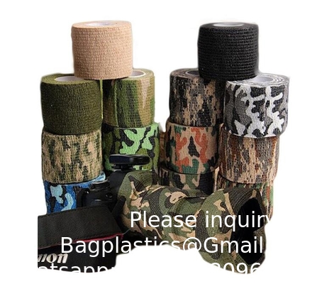 Vente en gros de sport musculaire kinésiologie ruban médical traumatisme pansement d'urgence premiers soins tactiques bandage israélien élastique