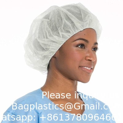 Vente en gros de casquettes jetables pour femmes, de casquettes de salon, de casquettes jetables pour infirmières, de casquettes de lavage, de casquettes annotées, de casquettes médicales
