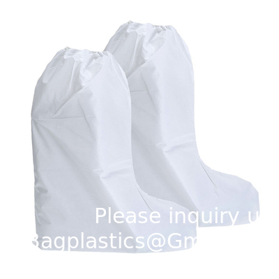 Protection antidérapant durable Anti-dérapant à l'eau et à la glisse Chaussures de qualité Polyethylène jetable Microporous Couvertures de chaussures