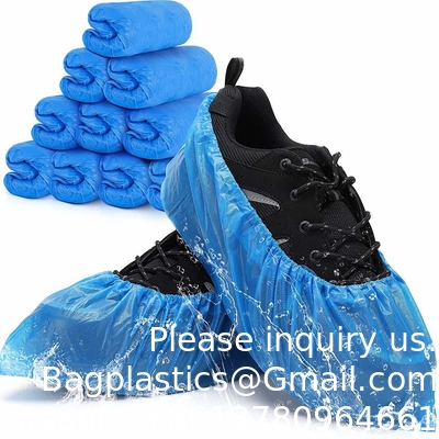Consommables médicaux jetables anti-déroute étanches PP PE CPE chaussures médicales OEM en gros