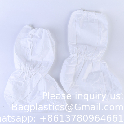 Non tissé SMS PP PE jetable stérile à genou long Haut chaussure médicale imperméable à l'eau