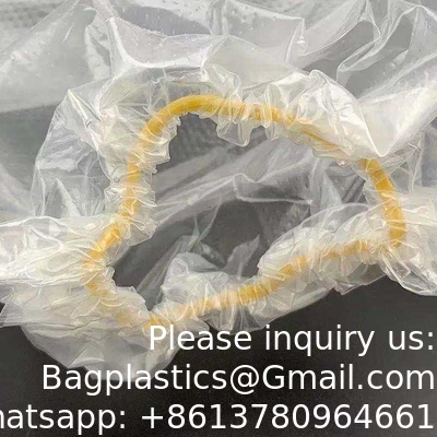 Vente en gros de couvertures de bottes épaissis à manches longues jetables couvertures de jambes PE PP CPE jetables imperméables à l'eau couvertures de jambes de veau