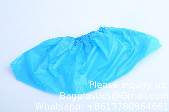 Couverture chaussures médicales antidérapantes étanches chirurgicales jetables couverture de chaussure non tissée pour l'hôpital dentaire