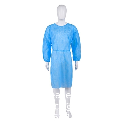 PP non tissé jetable 15g Robe de visiteur léger CE Far Infrared Robe d'isolement médical jetable