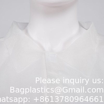 PP SMS Uniformes d'hôpital Médecin Infirmière Chirurgicale Médicale Lab Blanc manteau démaquillant Adultes Enfants Chemie Laboratoire