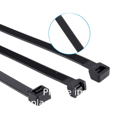 12*600mm Fabrique professionnelle directe à bas prix Des attaches de câbles en nylon blanc Des attaches de câbles en nylon