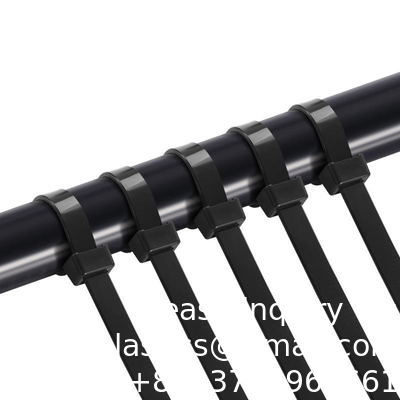 12*600mm Fabrique professionnelle directe à bas prix Des attaches de câbles en nylon blanc Des attaches de câbles en nylon