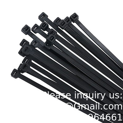 12*600mm Fabrique professionnelle directe à bas prix Des attaches de câbles en nylon blanc Des attaches de câbles en nylon