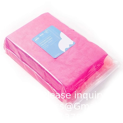 Couverture de lit jetable SMS imperméable à l' eau Couche unique non tissée Massage spa blanc Lit jetable
