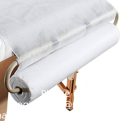 Couverture de lit jetable SMS imperméable à l' eau Couche unique non tissée Massage spa blanc Lit jetable