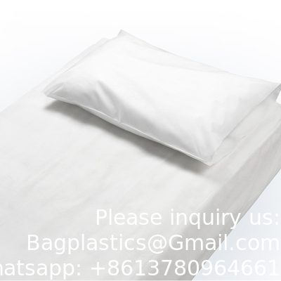 Couverture de table de massage jetable feuille de papier Pp non tissée imperméable à l' eau rouleaux de draps jetables pour salon de beauté Spa