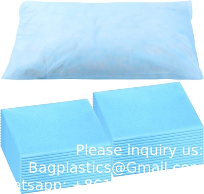 Couverture de table de massage jetable feuille de papier Pp non tissée imperméable à l' eau rouleaux de draps jetables pour salon de beauté Spa