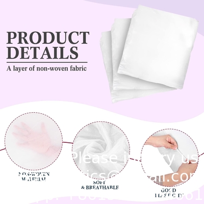 Couverture de lit non tissée jetable Couverture de lit non tissée PP jetable avec bande de couverture élastique