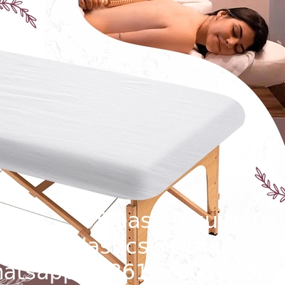 Couvertures de lit de spa, couverture protectrice de table de massage en tissu non tissé respirant