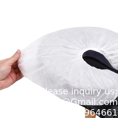 Couvertures à usage unique, couvertures non tissées pour oreillers de massage en forme de U, coussins pour oreillers à usage unique, antiadhésifs