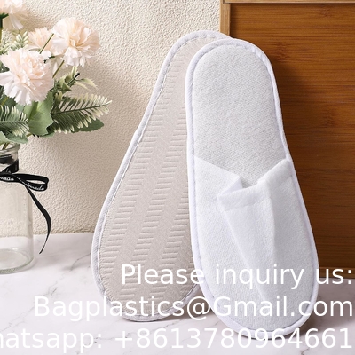 Chaussettes jetables, chaussettes SPA fermées, chaussettes antidérapantes, chaussettes conviviales, chaussettes pour invités, enveloppées individuellement