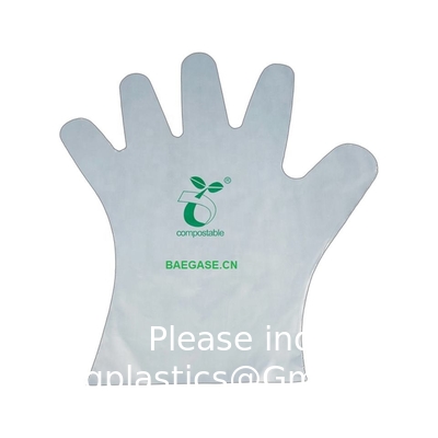 Gants 100% compostables, gants à base de maïs, gants jetables pour les services alimentaires, gants de cuisine pour la préparation des aliments, écologiques