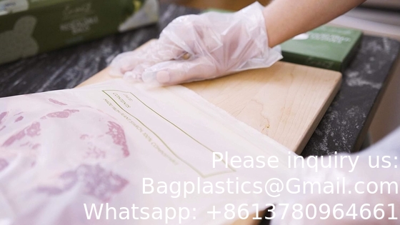 Gants 100% compostables, gants à base de maïs, gants jetables pour les services alimentaires, gants de cuisine pour la préparation des aliments, écologiques