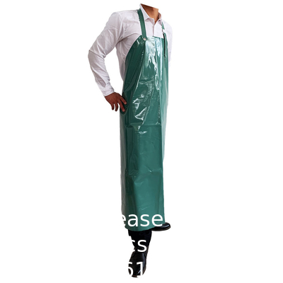 Tablier de boucher en TPU imperméable à l'huile de haute qualité avec sangle réglable Tablier de boucher unisexe pour pique-nique
