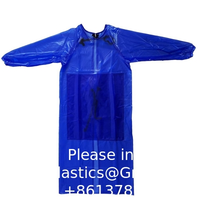 Enveloppe de protection en PVC/TPU personnalisée écologique, imperméable à l'eau, à manches longues