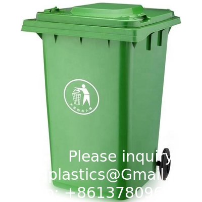 Poubelle à roulettes poubelle à ordures 25L/70L/100L/120L/240L/360L/660L/1100L pédale de pied en plastique poubelle poubelle poubelle poubelle