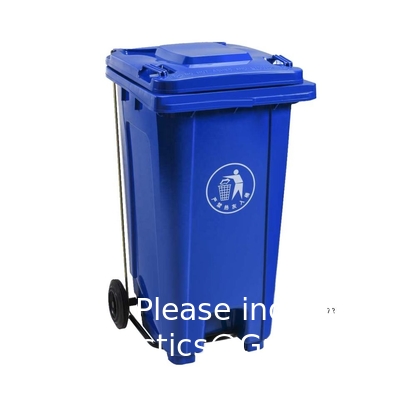 Poubelle à roulettes poubelle à ordures 25L/70L/100L/120L/240L/360L/660L/1100L pédale de pied en plastique poubelle poubelle poubelle poubelle