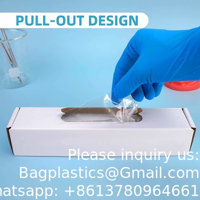 Couvercle de protection dentaire Dentistique à usage unique Rayon X Couvercle propre Barrière dentaire Manche pour capteur numérique