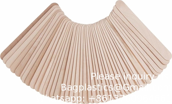 Utilisation médicale à bas prix Dépresseurs de langue colorés jetables 6 pouces non stériles en vrac Dépresseur de langue en bois