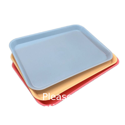 Plateaux plats en plastique dentaire autoclavable Plateau d'outils 340x240 mm Plateau d'outils en plastique de haute qualité