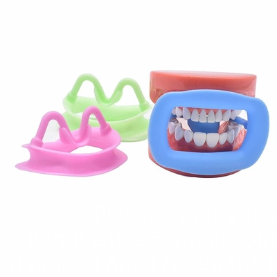 Appareil d'ouverture de bouche pour dents en silicone en forme de O Rétracteur de lèvres Rétracteur de bouche orale Rétracteur de joues dentaires Pour blanchiment des dents