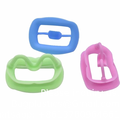 Appareil d'ouverture de bouche pour dents en silicone en forme de O Rétracteur de lèvres Rétracteur de bouche orale Rétracteur de joues dentaires Pour blanchiment des dents