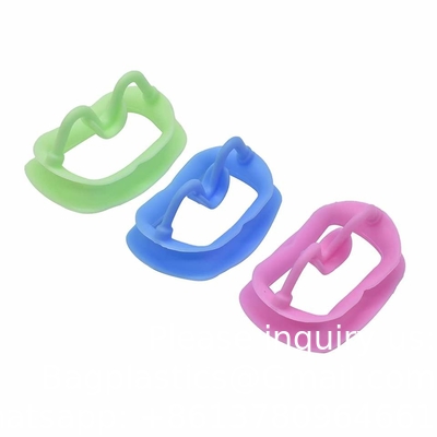 Appareil d'ouverture de bouche pour dents en silicone en forme de O Rétracteur de lèvres Rétracteur de bouche orale Rétracteur de joues dentaires Pour blanchiment des dents