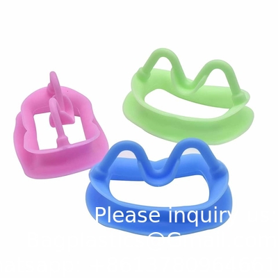 Appareil d'ouverture de bouche pour dents en silicone en forme de O Rétracteur de lèvres Rétracteur de bouche orale Rétracteur de joues dentaires Pour blanchiment des dents
