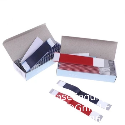 Dentiste Papier articulateur Bandes bleues Produits de laboratoire dentaire Forme droite Papier articulateur dentaire
